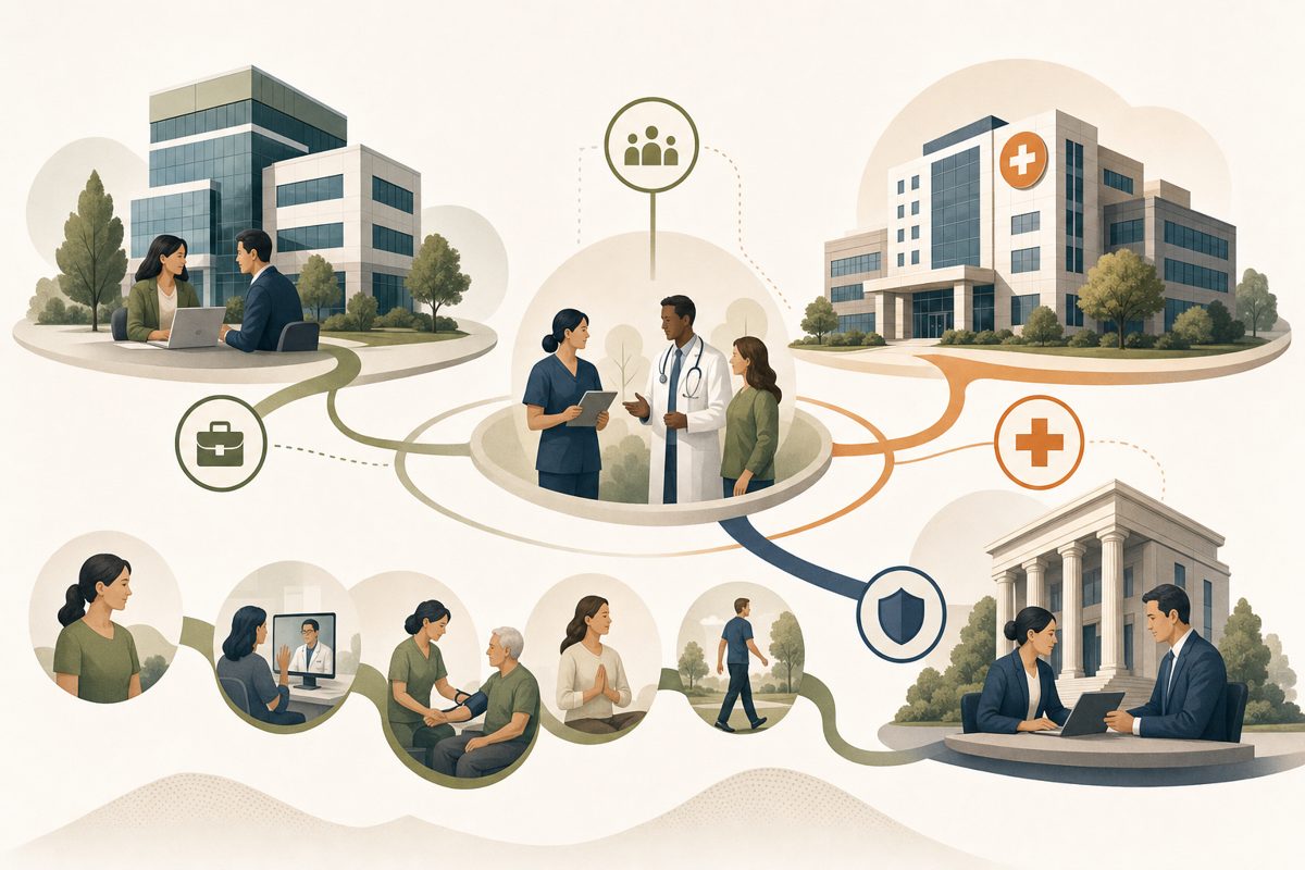 Healthcare services for employers, providers and payers